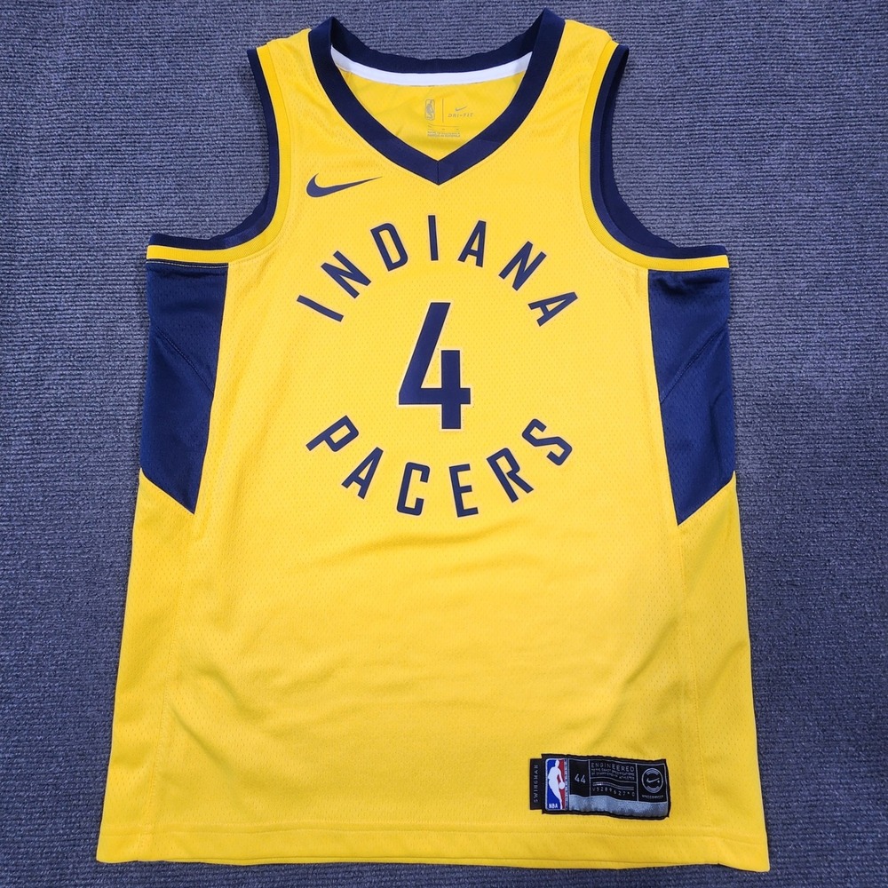 Victor Oladipo #4 Nike Indiana Pacers Statement Edition Jersey Size Medium Men's